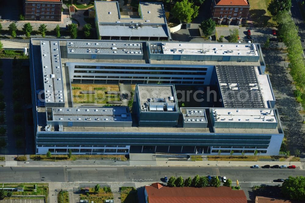 Aerial photograph Dresden - Building complex of the Institute Bio Innovations Zentrum Dresden on Tatzberg in Dresden in the state Saxony, Germany