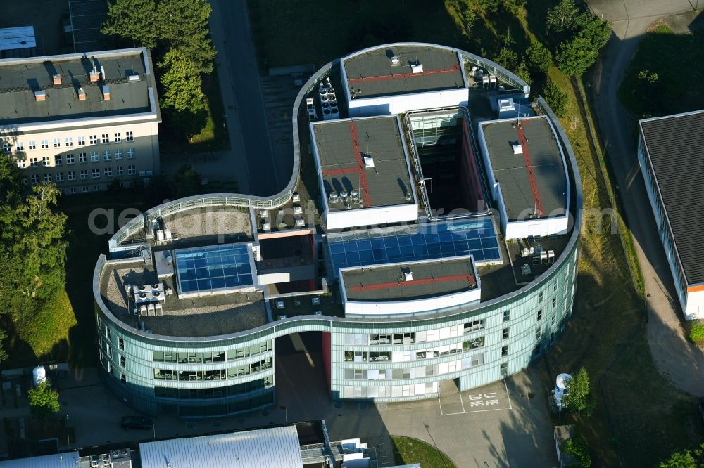 Rostock from above - Building complex of the Institute Biomedizinisches Forschungszentrum on Schillingallee in Rostock in the state Mecklenburg - Western Pomerania, Germany