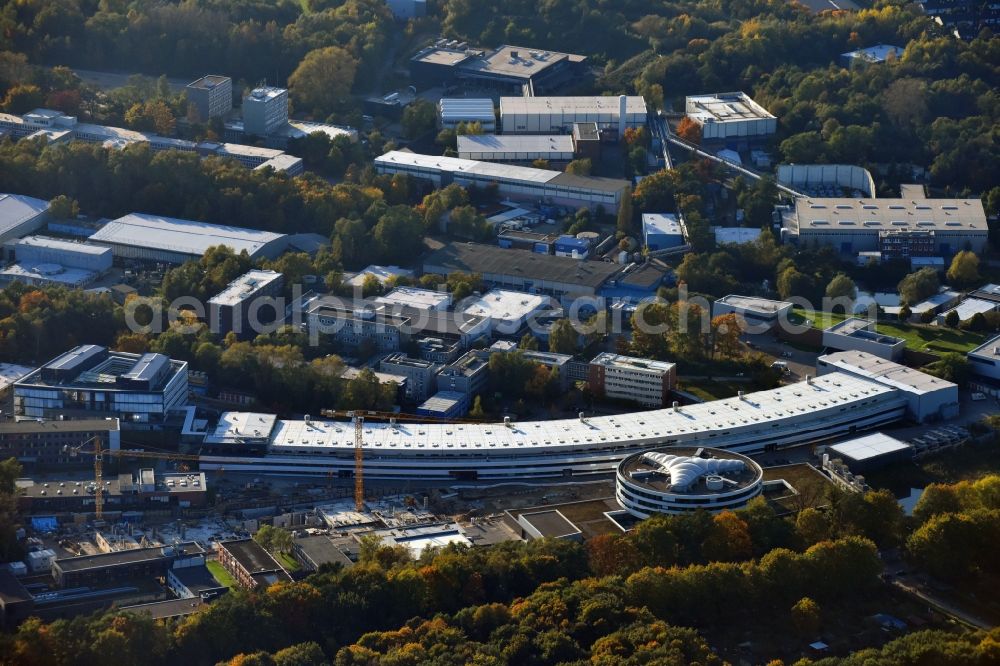 Aerial image Hamburg - Building complex of the Institute Center for Free-Electron Laser Science in Hamburg in Germany