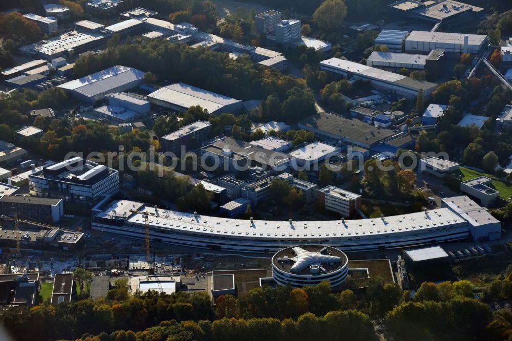 Aerial photograph Hamburg - Building complex of the Institute Center for Free-Electron Laser Science in Hamburg in Germany