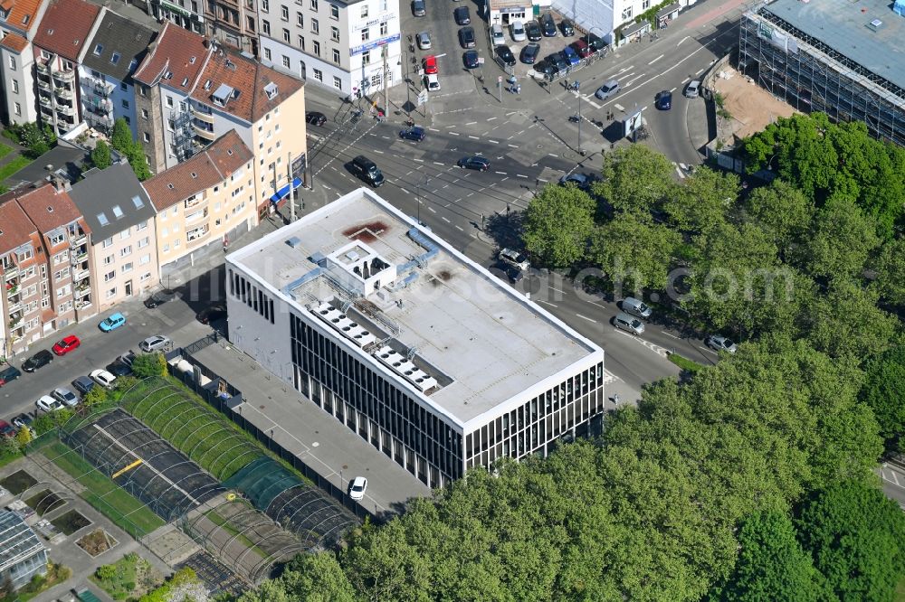 Köln from above - Building complex of the Institute COPT.ZENTRUM in the district Lindenthal in Cologne in the state North Rhine-Westphalia, Germany