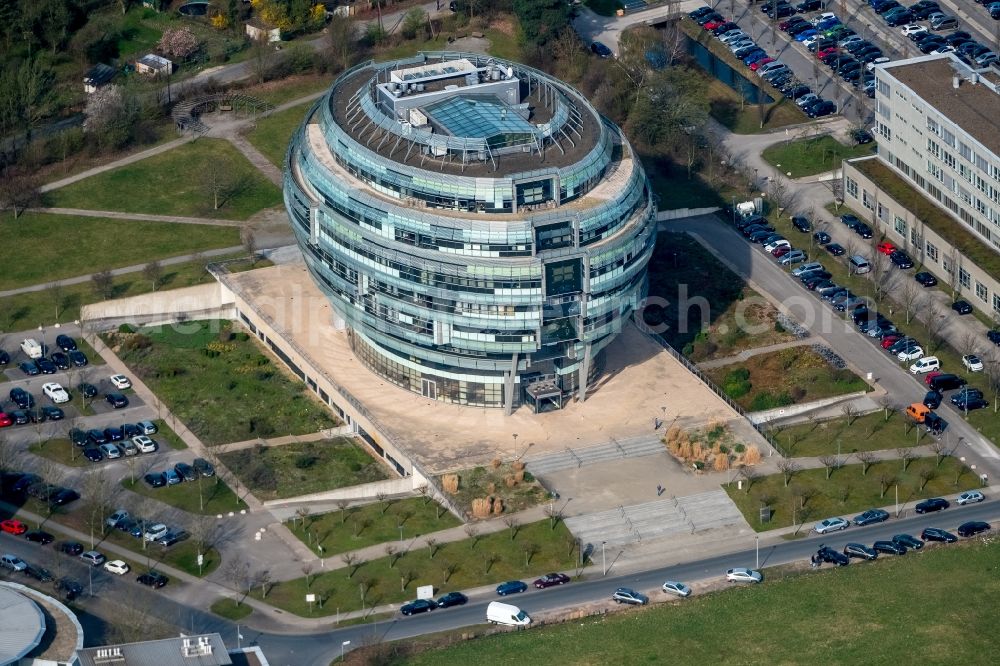 Aerial photograph Hannover - Building complex of the Institute International Neuroscience Institute ( INI ) on Rudolf-Pichlmayr-Strasse in the district Buchholz-Kleefeld in Hannover in the state Lower Saxony, Germany