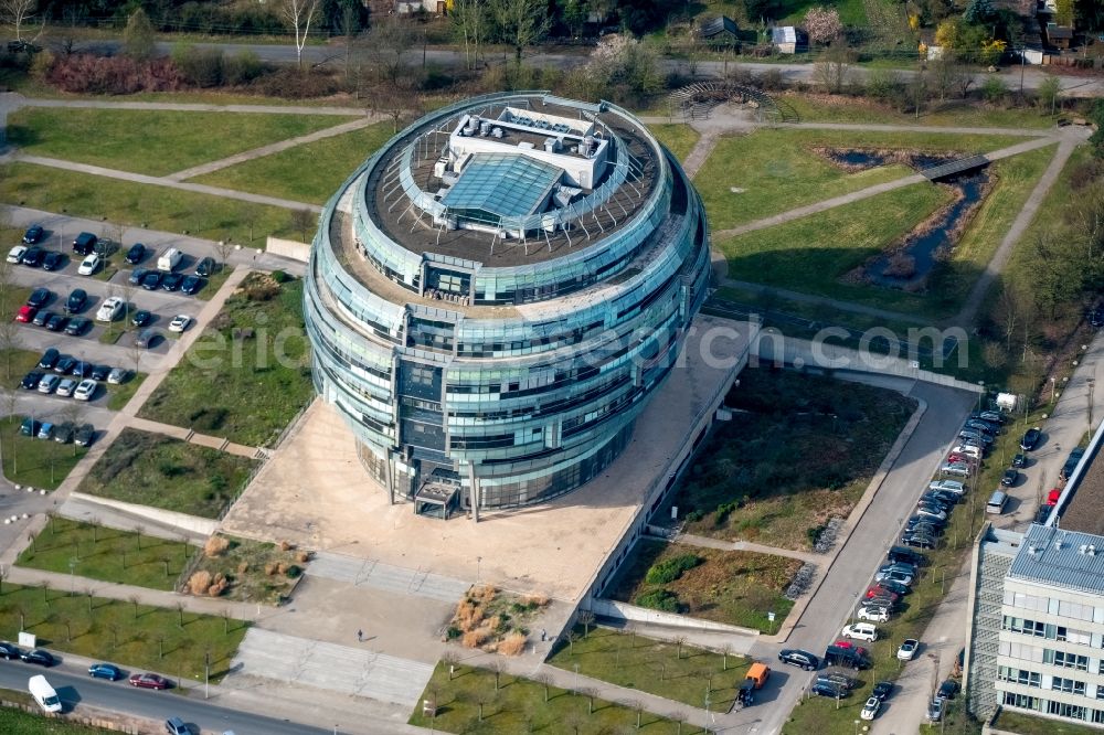 Hannover from above - Building complex of the Institute International Neuroscience Institute ( INI ) on Rudolf-Pichlmayr-Strasse in the district Buchholz-Kleefeld in Hannover in the state Lower Saxony, Germany