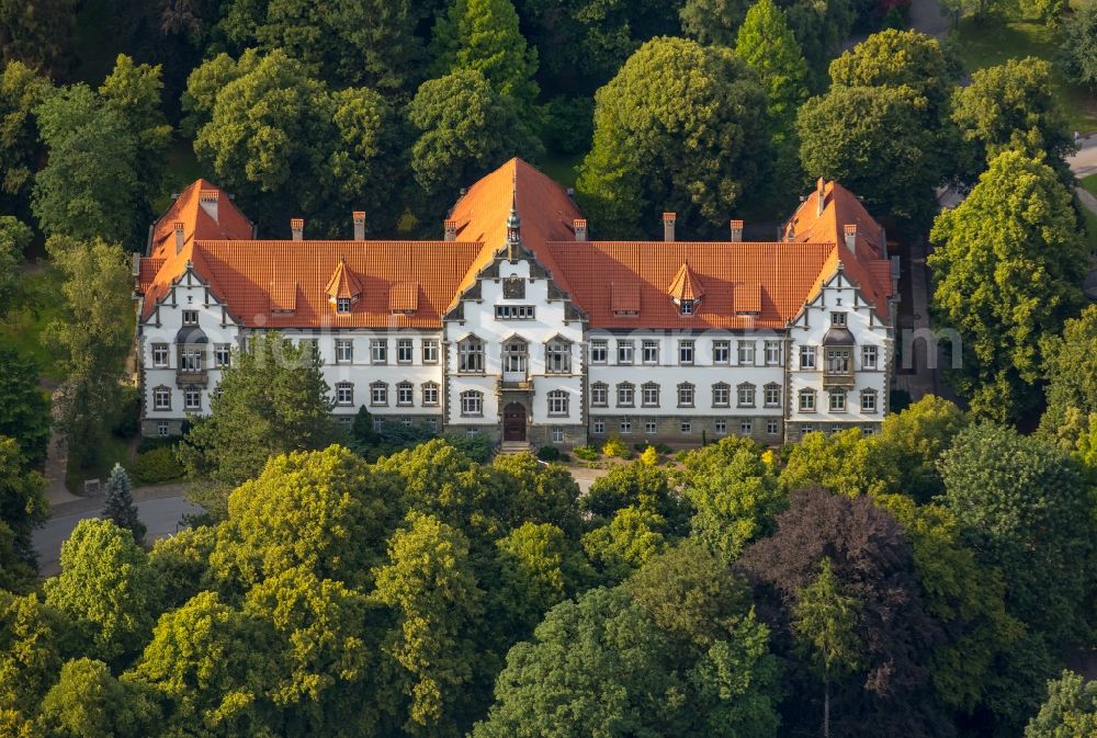 Aerial photograph Warstein - Building complex of the Institute LWL-Institut Warstein in Warstein in the state North Rhine-Westphalia