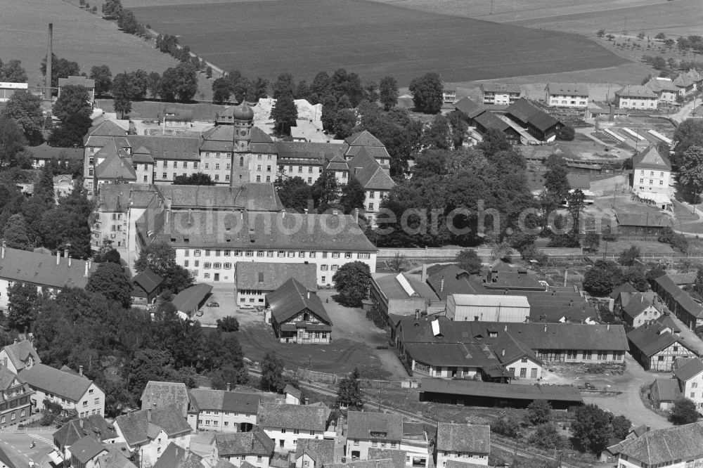 Aerial photograph Bad Schussenried - Complex of buildings of the monastery in the district Otterswang in Bad Schussenried in upper Swabia in the state Baden-Wuerttemberg, Germany