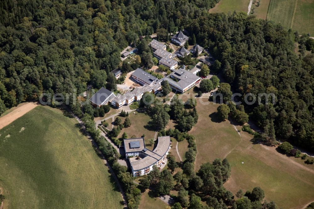 Aerial image Aidlingen - Complex of buildings of the monastery Diakonissen Mutterhaus in Aidlingen in the state Baden-Wuerttemberg