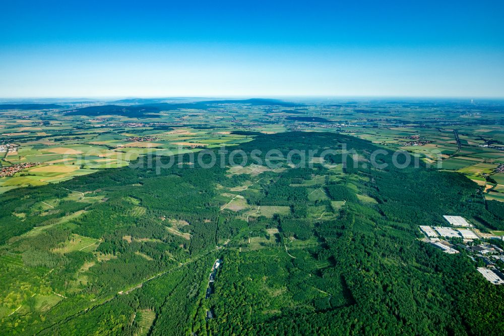 Aerial image Hildesheim - Complex of buildings of the monastery Marienrode in the district Marienrode in Hildesheim in the state Lower Saxony, Germany