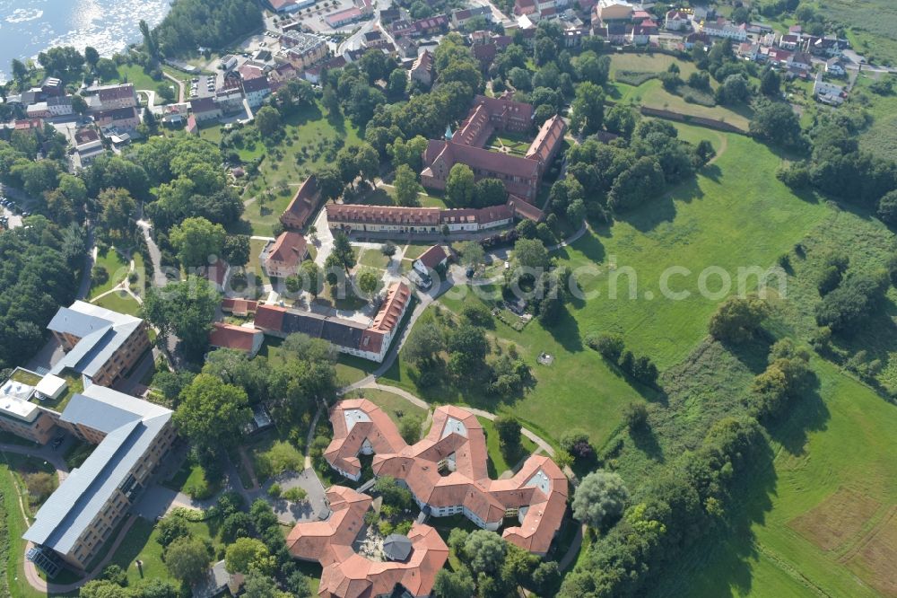 Aerial photograph Kloster Lehnin - Complex of buildings of the monastery Lehnin in Lehnin in the state Brandenburg