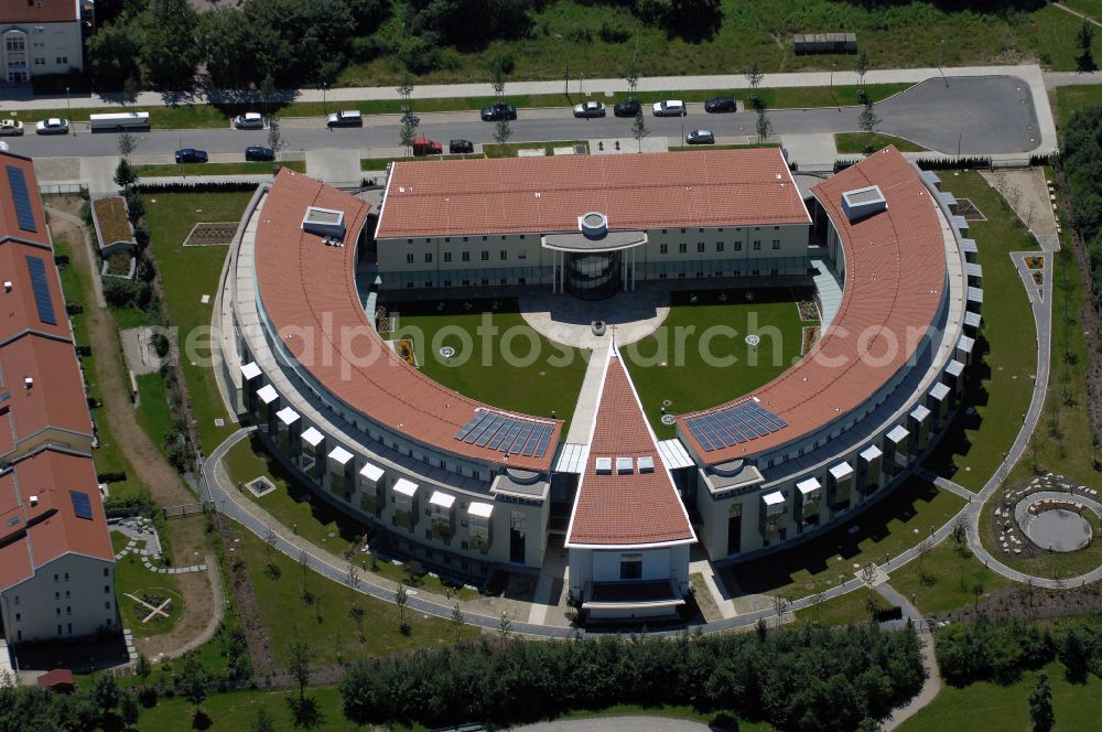 Aerial photograph München - Complex of buildings of the monastery Kongregation of Barmherzigen Schwestern in Munich in the state Bavaria, Germany