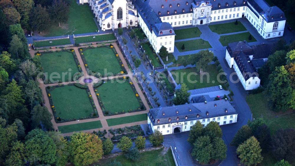 Aerial photograph Streithausen - Complex of buildings of the monastery and Abtei in the district Marienstatt in Streithausen in the state Rhineland-Palatinate, Germany