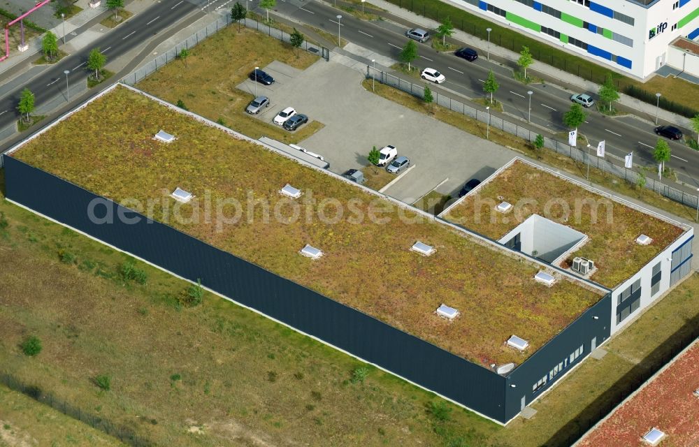 Aerial image Berlin - Building complex and distribution center on the site of Aktiv-Schuh on Georg-Schendel-Strasse in Berlin, Germany