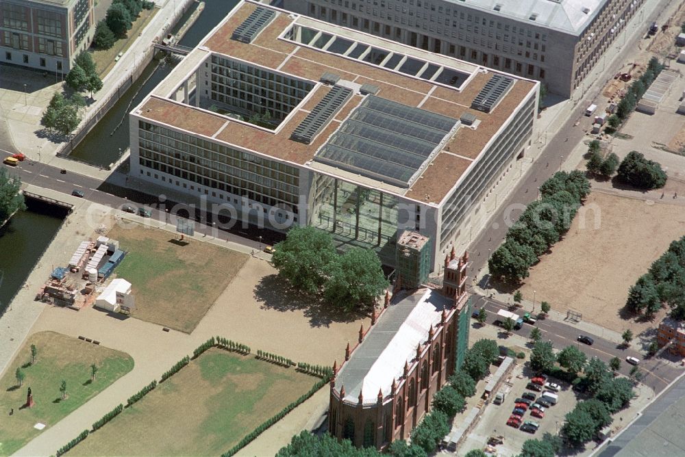 Aerial image Berlin - Building complex of the Ministry of Foreign Affairs in the district Mitte in Berlin