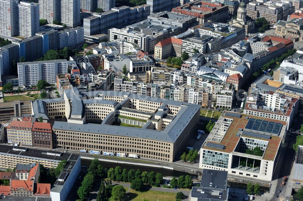 Aerial image Berlin - Building complex of the Ministry of Foreign Affairs in the district Mitte in Berlin