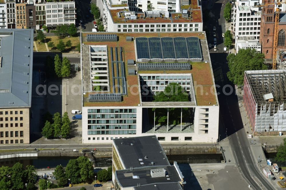 Aerial image Berlin - Building complex of the Ministry of Foreign Affairs in the district Mitte in Berlin