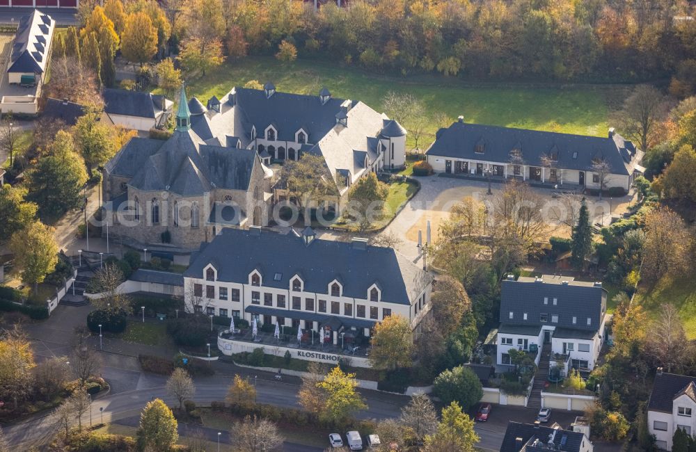 Bochum from the bird's eye view: Complex of buildings of the Cistercian monastery in the district of Stiepel in Bochum in the federal state North Rhine-Westphalia