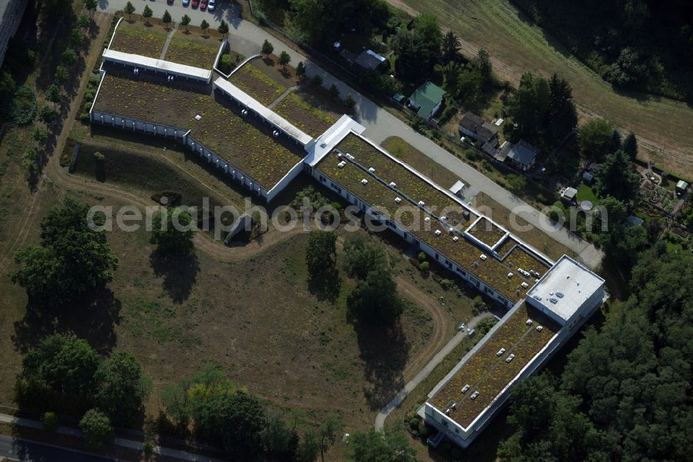 Hoppegarten from the bird's eye view: Site of the Federal Archives in Hoppegarten in the state of Brandenburg