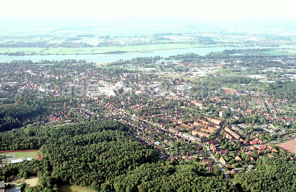 Aerial photograph Geesthacht / Niedersachsen - 