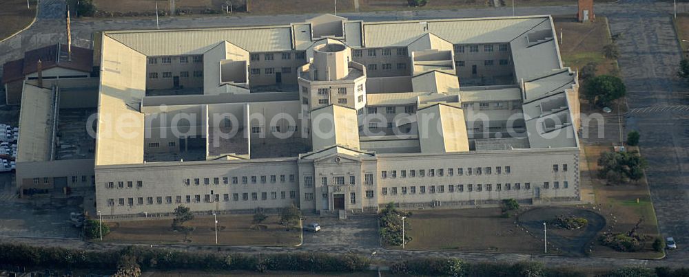 Port Elizabeth from the bird's eye view: Blick auf das Gefängniss JVA - St Albans prison in Port Elizabeth in Südafrika / South Africa.