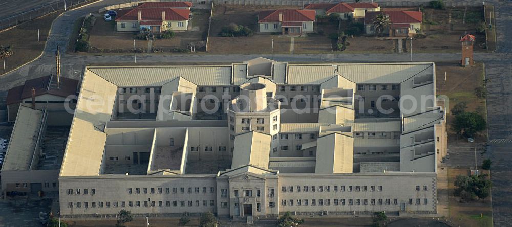 Aerial photograph Port Elizabeth - Blick auf das Gefängniss JVA - St Albans prison in Port Elizabeth in Südafrika / South Africa.