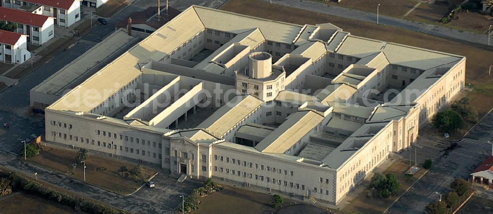 Aerial photograph Port Elizabeth - Blick auf das Gefängniss JVA - St Albans prison in Port Elizabeth in Südafrika / South Africa.