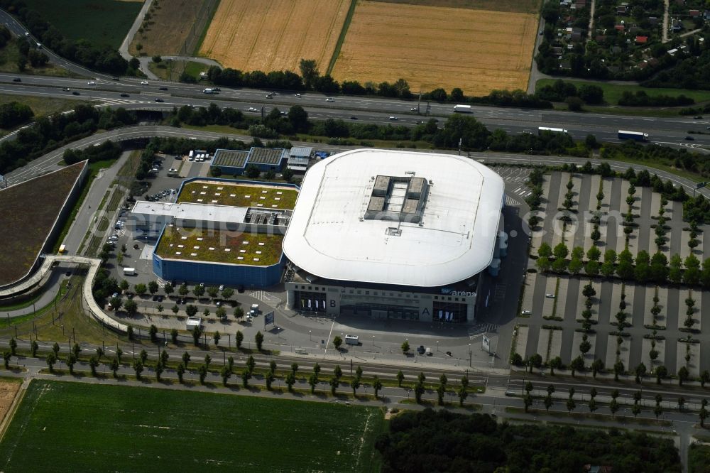 Aerial Photograph Mannheim Event And Music Concert Grounds Of The Arena Sap Arena In Mannheim In