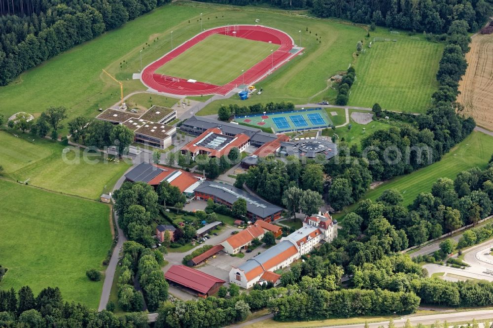 Aerial Image Starnberg School Building Of The Munich International School In Starnberg In The State Bavaria