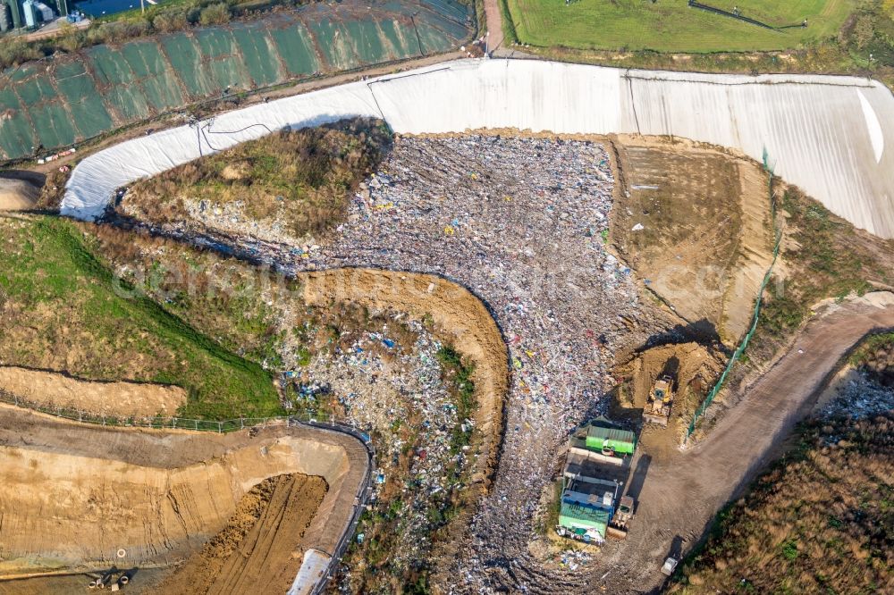 Aerial photograph Schaffhouse-pres-Seltz - Site of heaped landfill in Schaffhouse-pres-Seltz in Grand Est, France