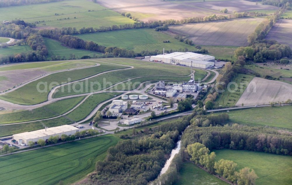 Aerial photograph Zossen - Site of heaped landfill in Zossen in the state Brandenburg