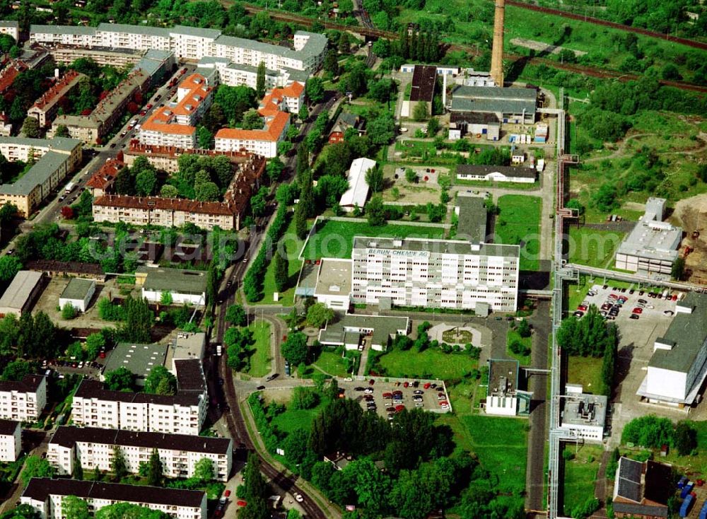 Berlin - Adlershof from the bird's eye view: Gelände der Berlin - Chemie in Berlin - Adlershof.