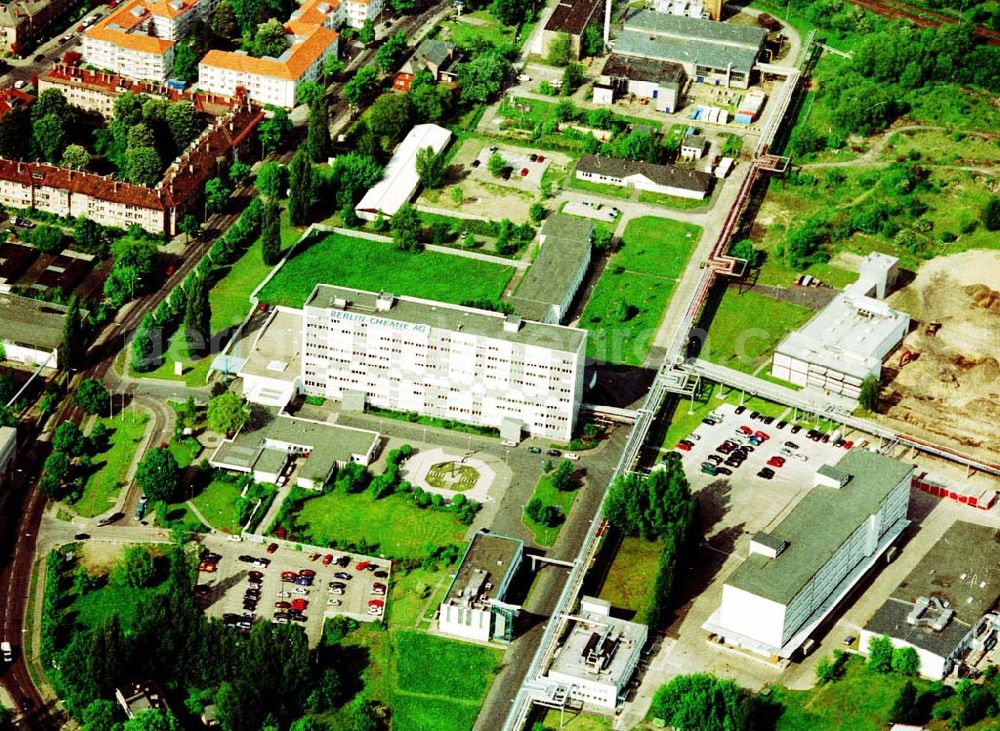 Aerial image Berlin - Adlershof - Gelände der Berlin - Chemie in Berlin - Adlershof.