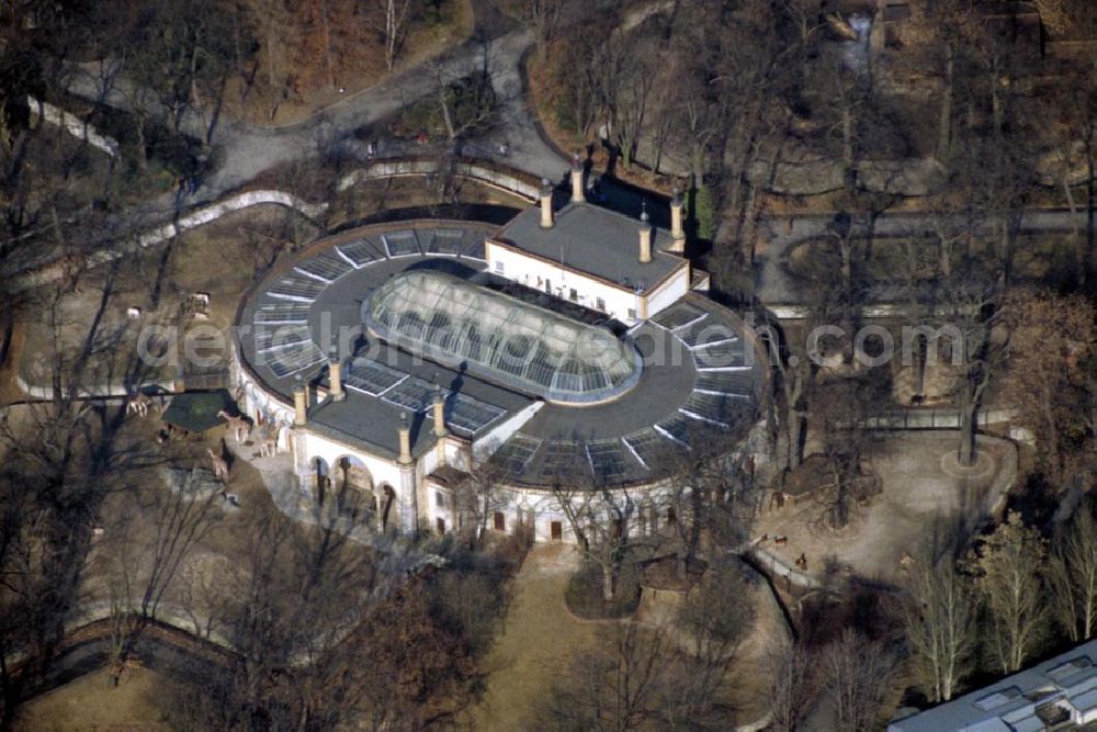 Aerial image Berlin - Charlottenburg - Gelände Berliner Zoo in Charlottenburg