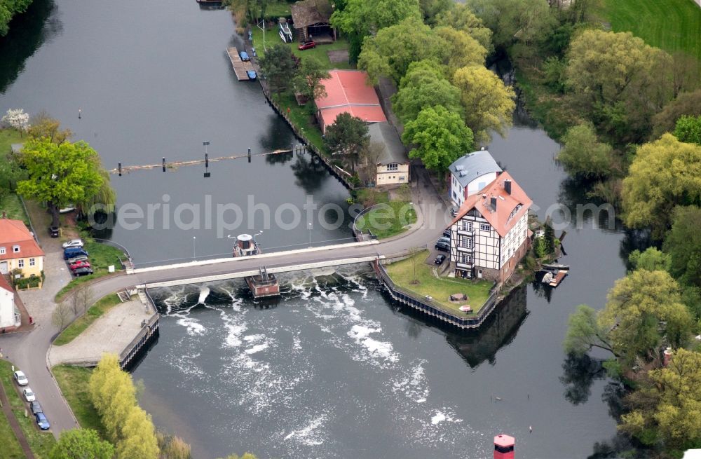 Rathenow from above - Look at the grounds of the Federal horticultural show (BUGA) by 2015 in Rathenow in the German State of Brandenburg in the optics Park area. The village was already hosts the exibition Landesgartenschau (LAGA)