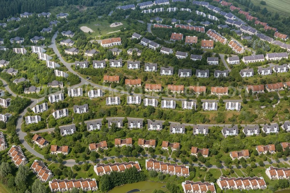 Medebach from above - Site of the Center Parcs Sauerland in Medebach in North Rhine-Westphalia