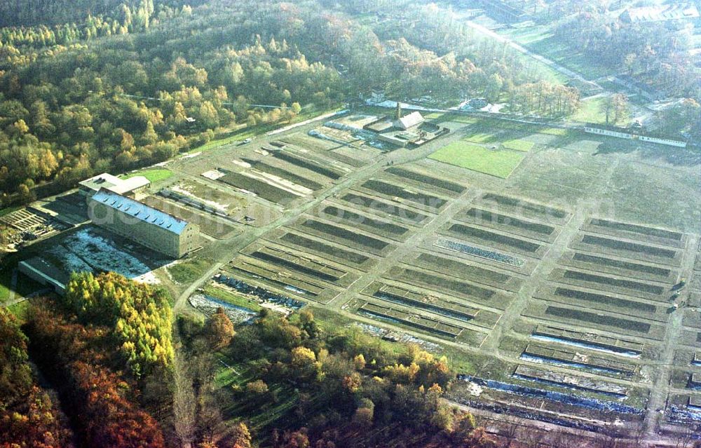 Weimar / Thür. from above - Gelände des ehem KZ Buchenwald auf dem Ettersberg bei Weimar.