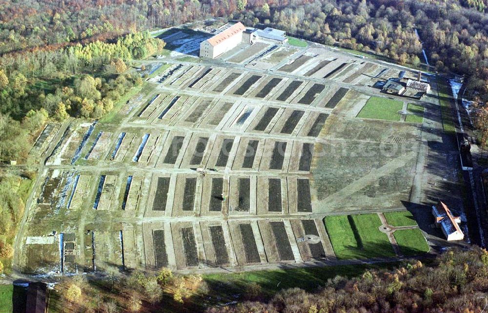 Weimar / Thür. from above - Gelände des ehem KZ Buchenwald auf dem Ettersberg bei Weimar.