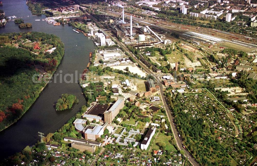 Berlin - Adlershof from the bird's eye view: 