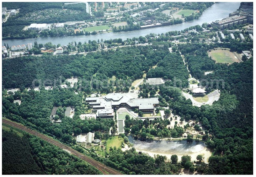 Berlin - Köpenick from the bird's eye view: Gelände des FEZ an der Wuhlheide in Berlin - Köpenick.