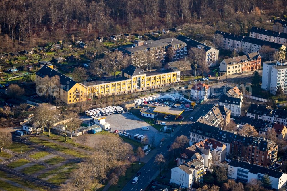 Aerial photograph Düsseldorf - Ground, administration and basis of the charitable organization of Franziskanische Sozialwerke Duesseldorf gGmbH on Rather Broich in Duesseldorf in the state North Rhine-Westphalia, Germany