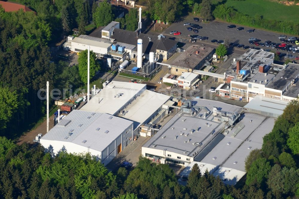 Aerial photograph Geesthacht OT Krümmel - Site of the industrial park Grüner Jäger in the district crumbs of Geesthacht in the state of Schleswig-Holstein