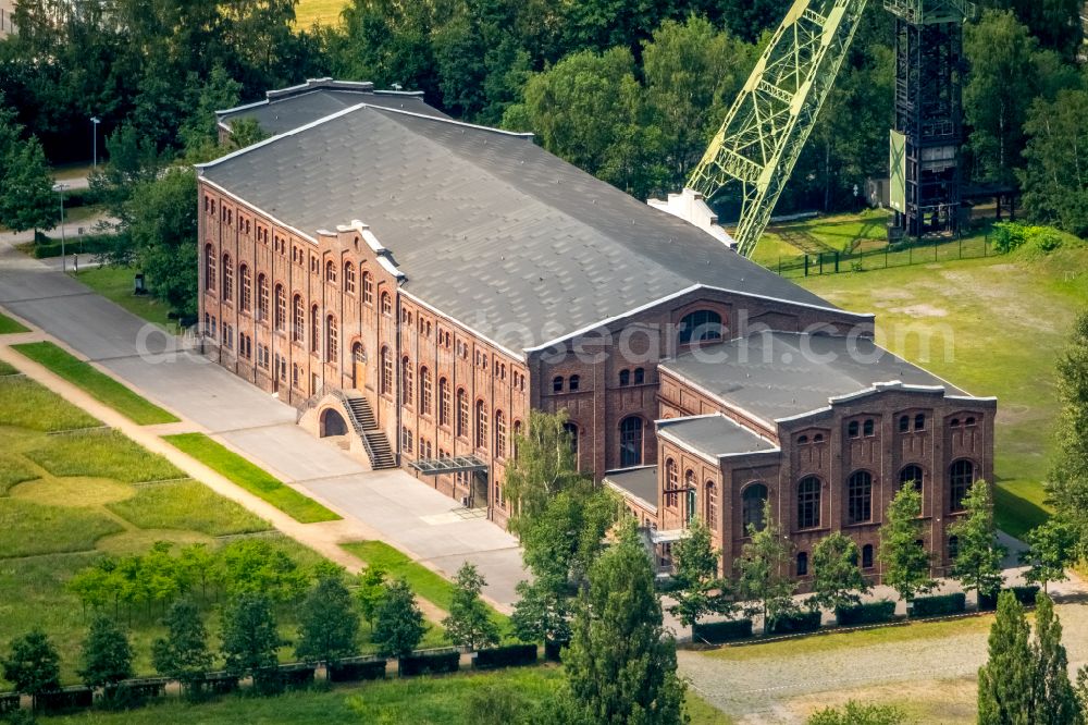 Aerial photograph Gladbeck - Area of the industrial monument Zeche Zweckel , an inoprative coalmine situated in Gladbeck in Nordrhein-Westfalen