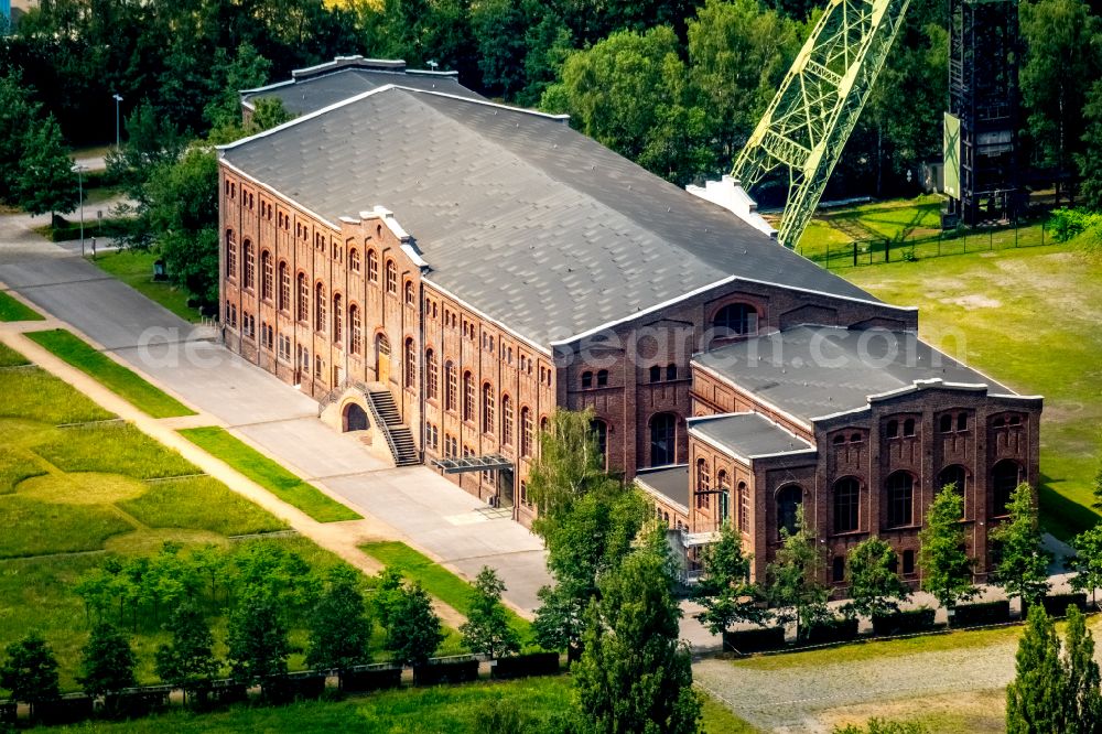 Gladbeck from above - Area of the industrial monument Zeche Zweckel , an inoprative coalmine situated in Gladbeck in Nordrhein-Westfalen