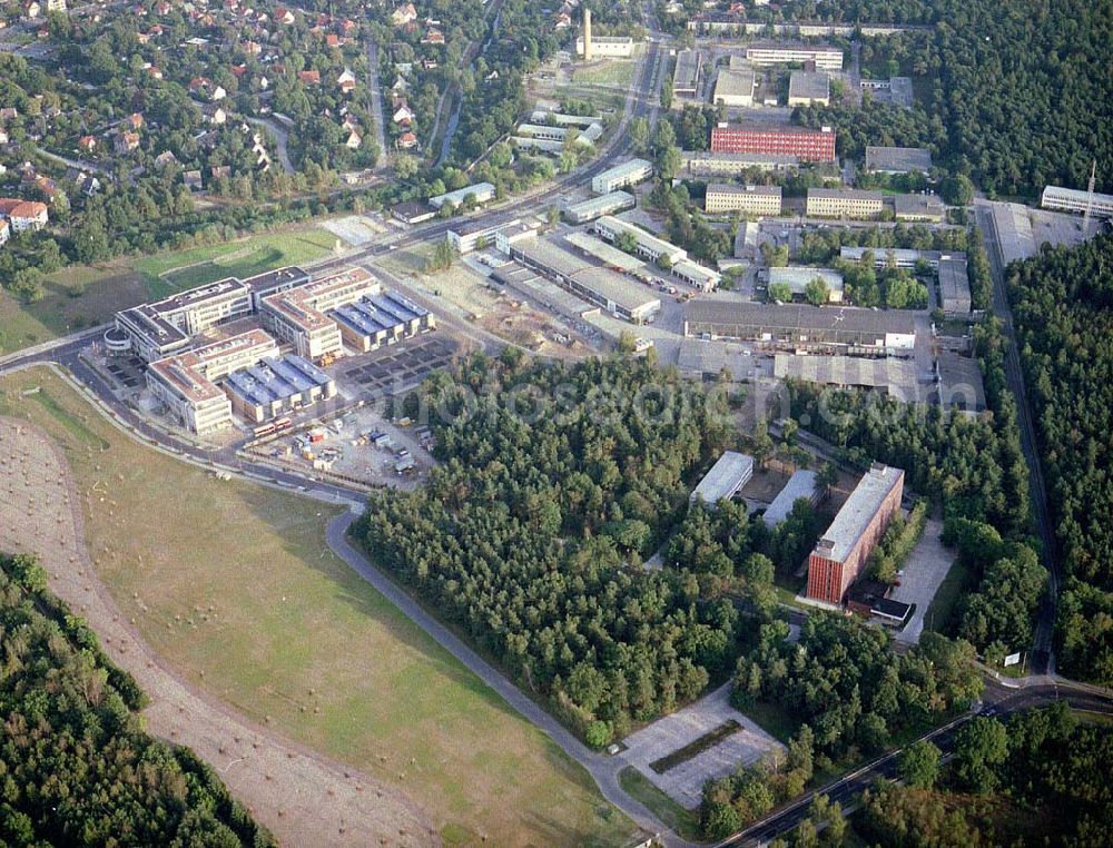 Aerial image Berlin - Köpenick - Gelände des Innovationsparkes Wuhlheide in Berlin - Köpenick.