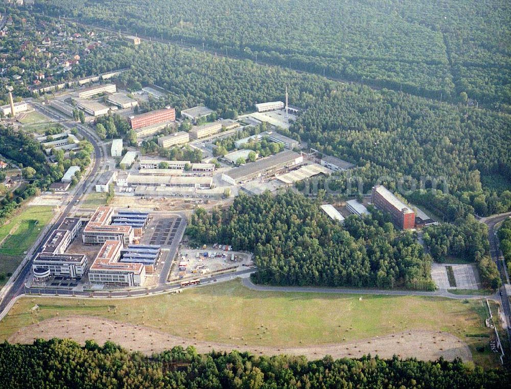 Berlin - Köpenick from above - Gelände des Innovationsparkes Wuhlheide in Berlin - Köpenick.