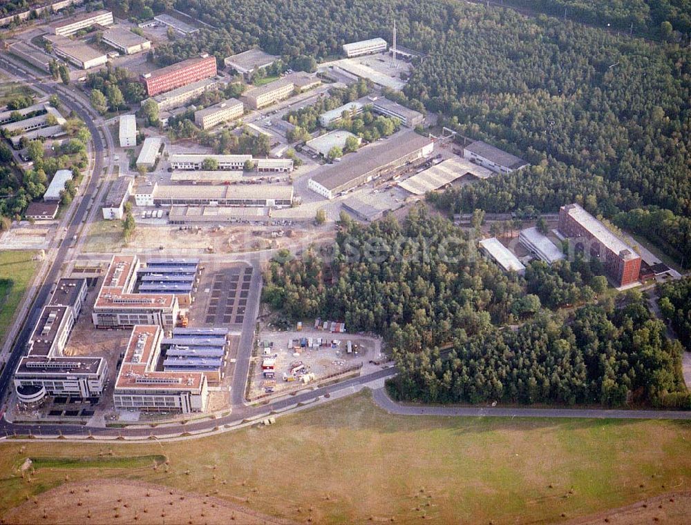 Aerial image Berlin - Köpenick - Gelände des Innovationsparkes Wuhlheide in Berlin - Köpenick.