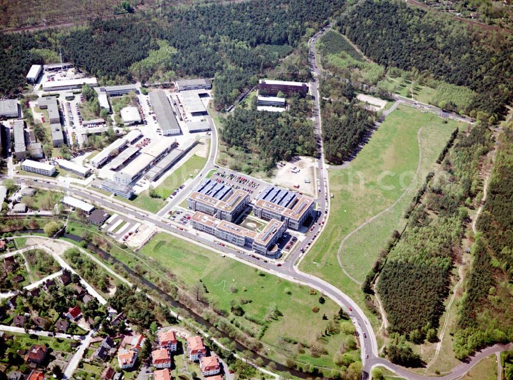 Berlin - Köpenick from above - Gelände des Innovationsparkes Wuhlheide in Berlin - Köpenick.