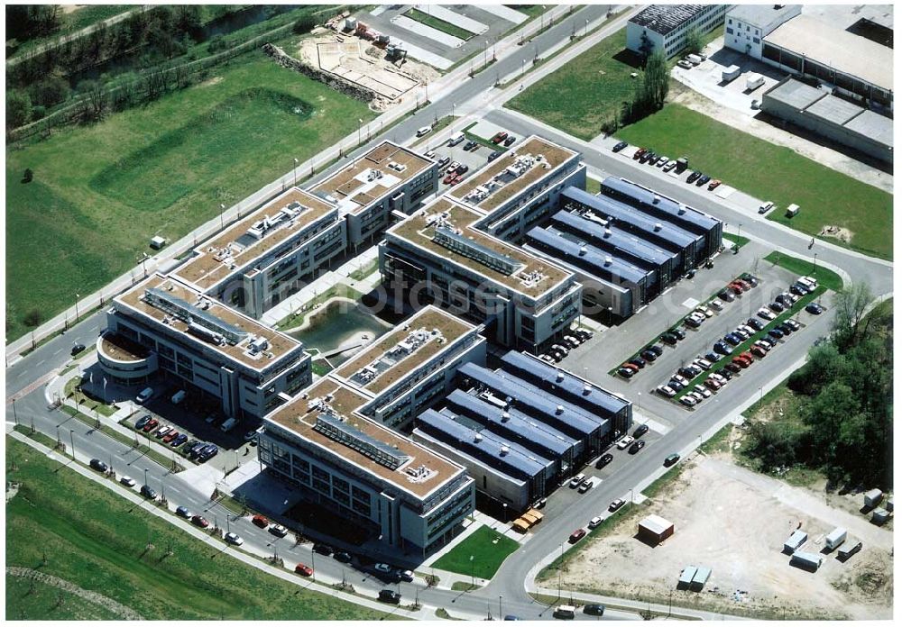 Aerial photograph Berlin - Köpenick - Gelände des Innovationsparkes Wuhlheide in Berlin - Köpenick.