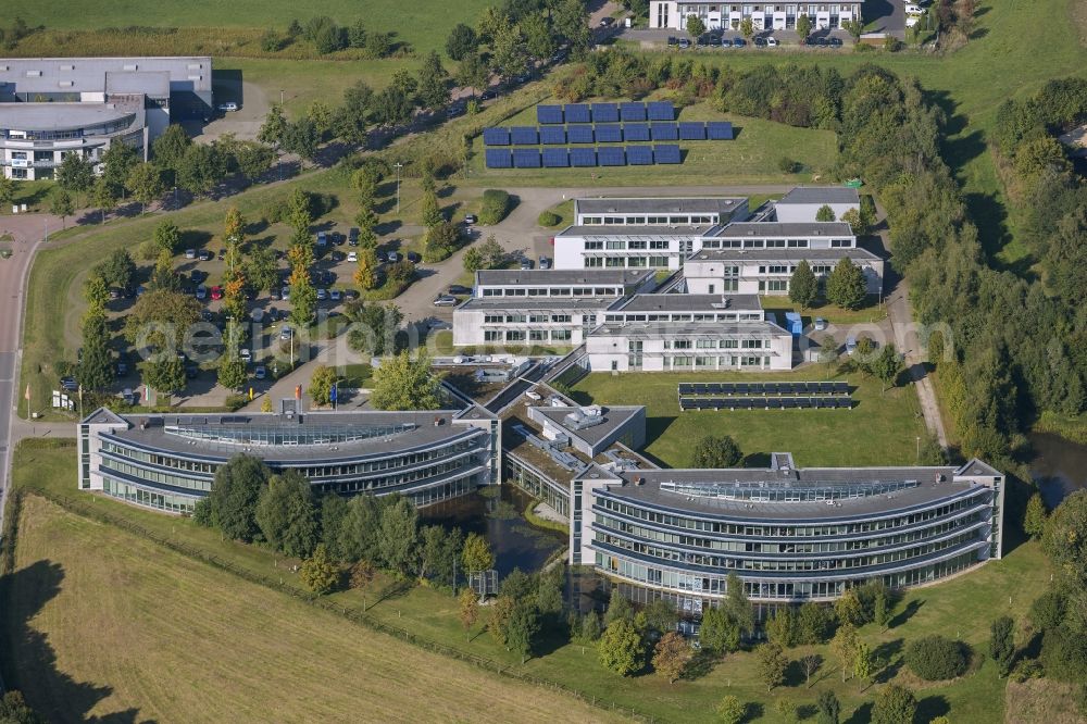 Aerial image Gladbeck - Grounds of the IWG Innovationszentrum Wiesenbusch Betriebsgesellschaft mbH in Gladbeck in the state of North Rhine-Westphalia