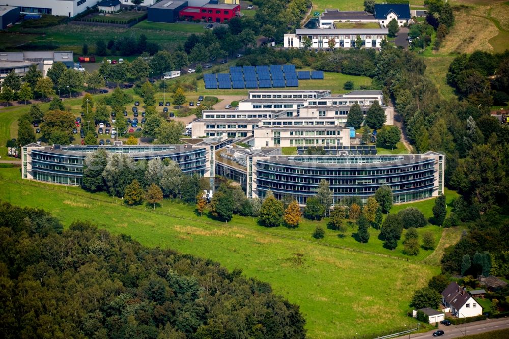 Aerial photograph Gladbeck - Grounds of the IWG Innovationszentrum Wiesenbusch Betriebsgesellschaft mbH in Gladbeck in the state of North Rhine-Westphalia