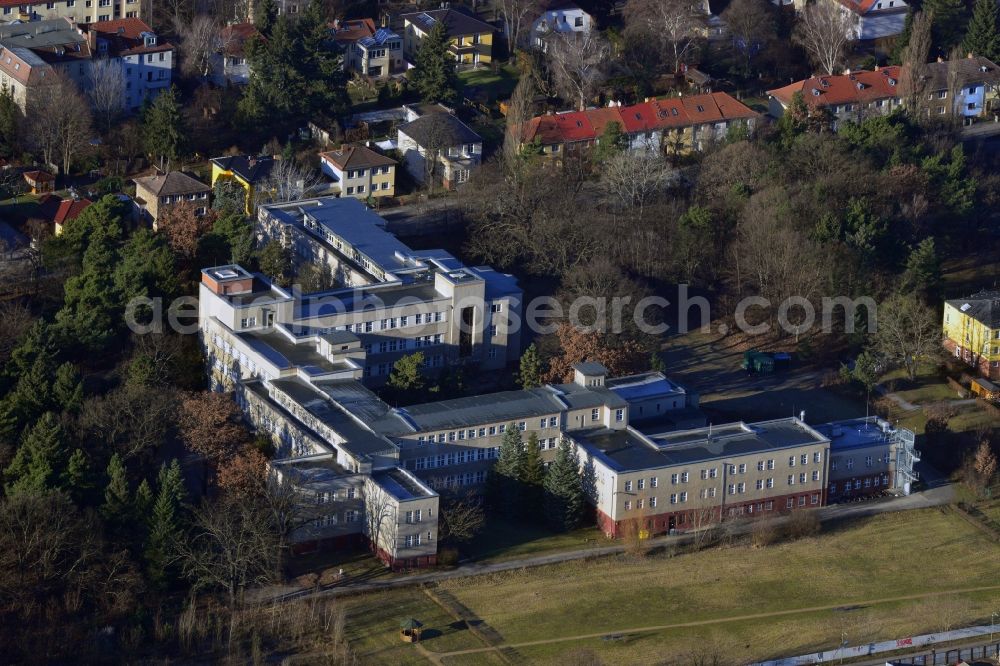 Berlin from the bird's eye view: Grounds of the Catholic University of Applied Sciences in Berlin - Karlshorst