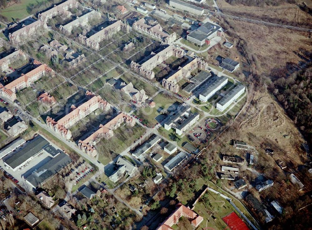 Aerial photograph Berlin - Buch - Gelände des Klinikums Berlin - Buch.